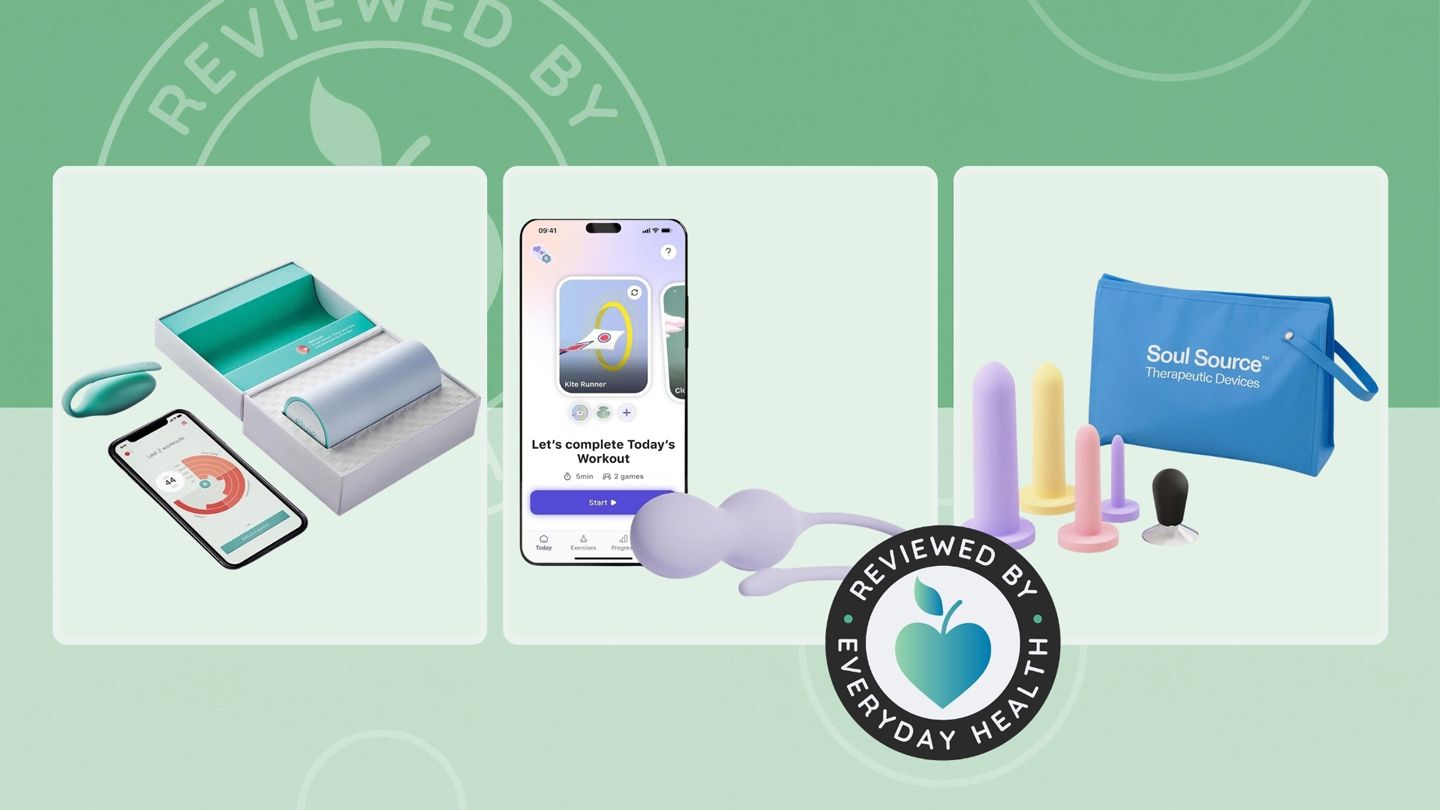 Pelvic floor trainers and recovery tools featured by Everyday Health
